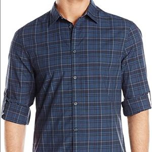Calvin Klein Jeans Long Sleeve River Plaid Shirt